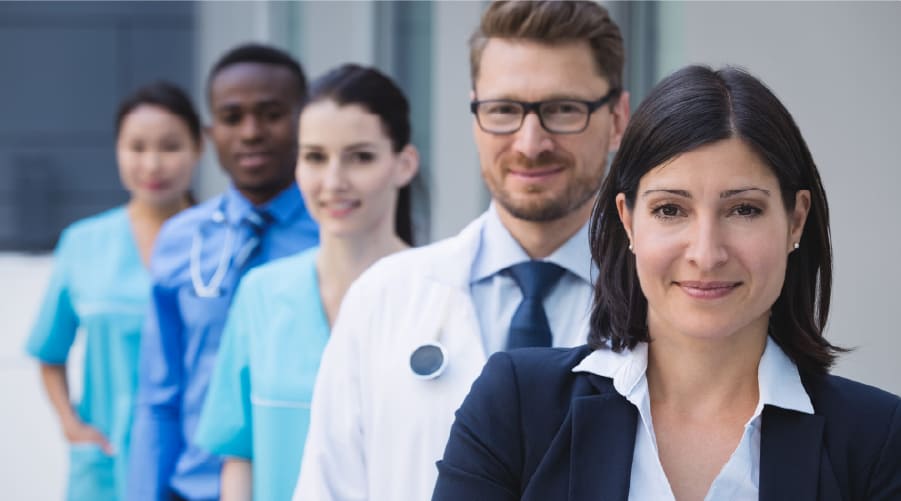 Principales actores del sistema de salud